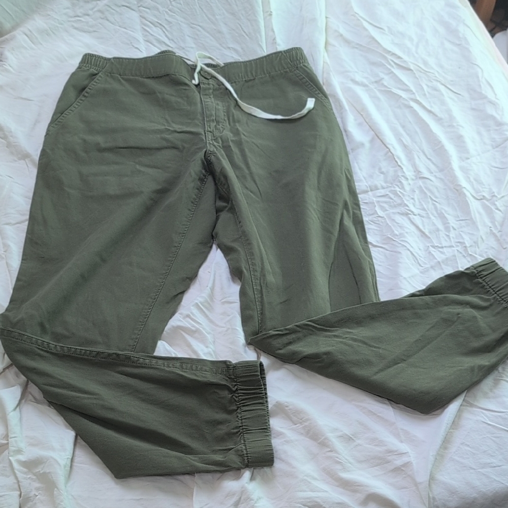 J. Crew Olive Green Joggers